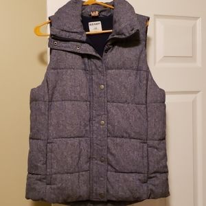 Fleece lined vest
